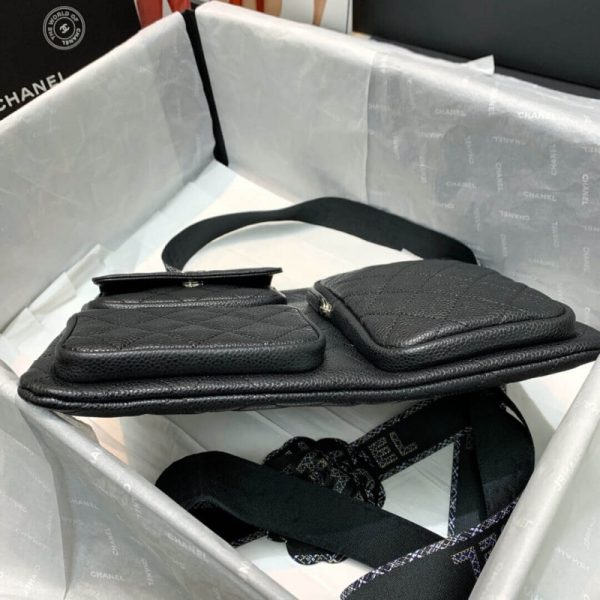 Replica Chanel Caviar Lambskin Case Set with Accessories - Image 8