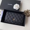 Best Replicas Bags - Chanel Caviar Quilted WOC Wallet Replica A33814 Shop For Best Louis Vuitton LV Replica Bags With Cheap Price