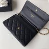 Best Replicas Bags - Chanel Caviar Quilted WOC Wallet Replica A33814 Shop For Best Louis Vuitton LV Replica Bags With Cheap Price
