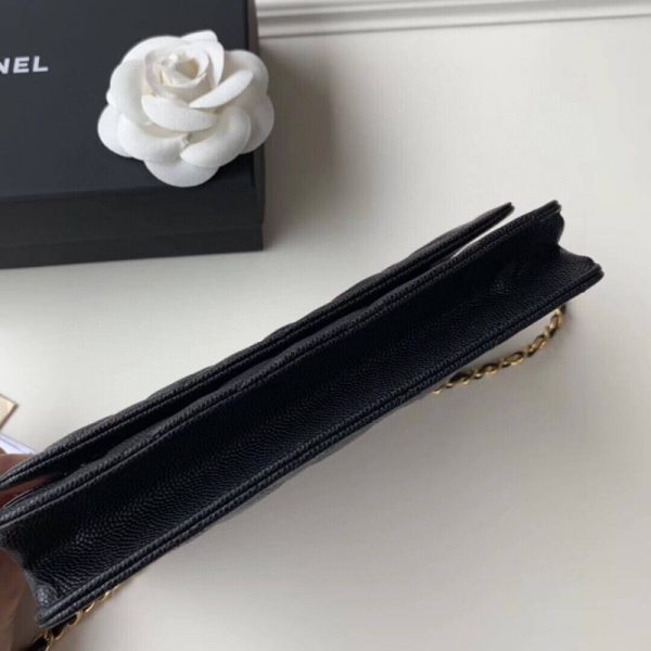 Chanel Caviar Quilted WOC Wallet Replica A33814 - Image 7