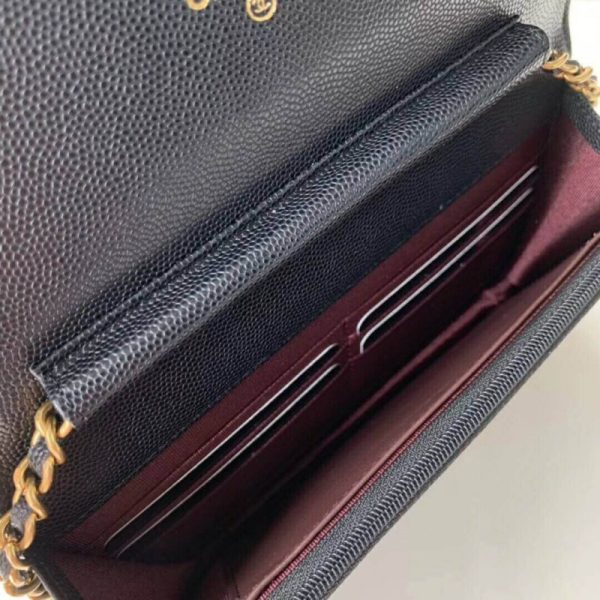 Chanel Caviar Quilted WOC Wallet Replica A33814 - Image 8