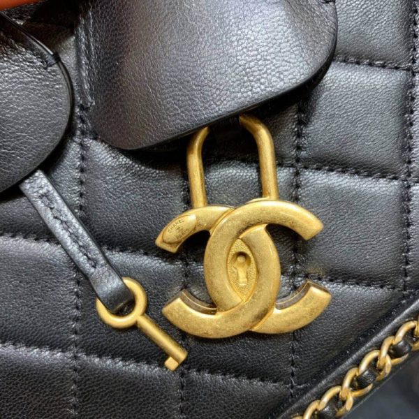 Chanel Replica CC Filigree Small Vanity Bag with Chain - Image 14