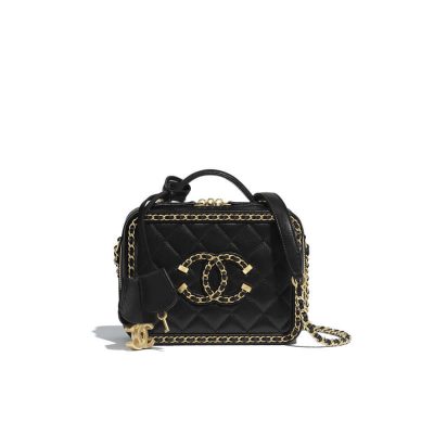 Chanel Replica CC Filigree Small Vanity Bag with Chain