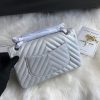 Best Replicas Bags - Replica Chanel Chevron Caviar Classic Flap Bag A01112 Shop For Best Louis Vuitton LV Replica Bags With Cheap Price