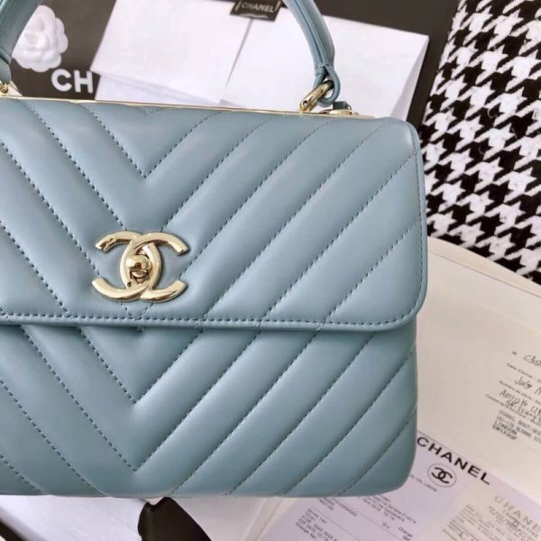 Replica Chanel Chevron Quilted Small Trendy CC Bag - Image 2