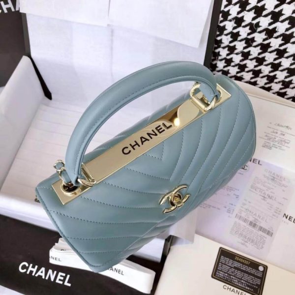 Replica Chanel Chevron Quilted Small Trendy CC Bag - Image 3