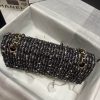 Best Replicas Bags - Replica Chanel Navy Blue Multicolor Glitter Tweed Flap Bag Shop For Best Louis Vuitton LV Replica Bags With Cheap Price