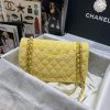 Best Replicas Bags - Chanel Classic Flap Bag Replica - Yellow Tweed 1112 Shop For Best Louis Vuitton LV Replica Bags With Cheap Price
