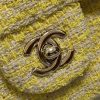 Best Replicas Bags - Chanel Classic Flap Bag Replica - Yellow Tweed 1112 Shop For Best Louis Vuitton LV Replica Bags With Cheap Price