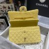 Best Replicas Bags - Chanel Classic Flap Bag Replica - Yellow Tweed 1112 Shop For Best Louis Vuitton LV Replica Bags With Cheap Price