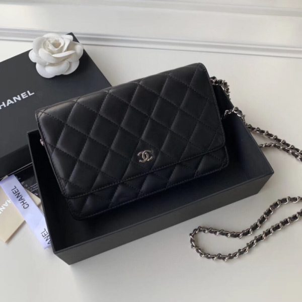 Chanel Classic Lambskin WOC Replica - Elegant & Timeless Design - Image 2