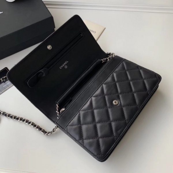 Chanel Classic Lambskin WOC Replica - Elegant & Timeless Design - Image 7