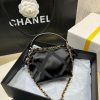Best Replicas Bags - Black Replica Chanel Nylon Grosgrain Clutch with Chain Ap2669 Shop For Best Louis Vuitton LV Replica Bags With Cheap Price