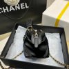 Best Replicas Bags - Black Replica Chanel Nylon Grosgrain Clutch with Chain Ap2669 Shop For Best Louis Vuitton LV Replica Bags With Cheap Price