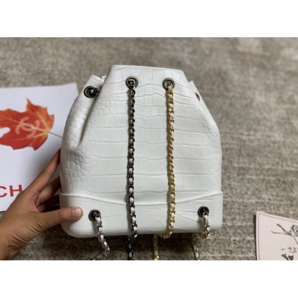 Chanel Crocodile Leather Replica Backpack A94485 - Image 5