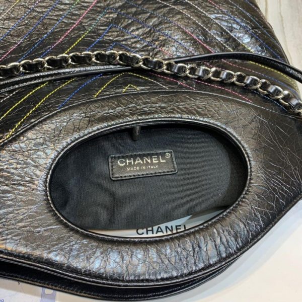 Replica Chanel Crumpled Calfskin 31 Shopping Bag 0091 - Image 8