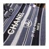 Best Replicas Bags - Replica Chanel Deauville Black Grey Tweed Tote - Style A66941 Shop For Best Louis Vuitton LV Replica Bags With Cheap Price