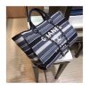 Best Replicas Bags - Replica Chanel Deauville Black Grey Tweed Tote - Style A66941 Shop For Best Louis Vuitton LV Replica Bags With Cheap Price