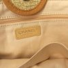 Best Replicas Bags - Chanel Deauville Tote 38Cm Apricot/Gold Canvas Replica Shop For Best Louis Vuitton LV Replica Bags With Cheap Price