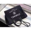 Best Replicas Bags - Chanel Deauville Tote 38Cm Replica Black/White Canvas Bag A66941 Shop For Best Louis Vuitton LV Replica Bags With Cheap Price