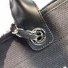 Best Replicas Bags - Chanel Deauville Tote 38Cm Replica Black/White Canvas Bag A66941 Shop For Best Louis Vuitton LV Replica Bags With Cheap Price