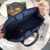 Best Replicas Bags - Replica Chanel Deauville 38Cm Canvas Tote Bag - Blue A66941 Shop For Best Louis Vuitton LV Replica Bags With Cheap Price