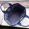 Best Replicas Bags - Replica Chanel Deauville Tote 38cm Blue Jacquard Canvas Bag Shop For Best Louis Vuitton LV Replica Bags With Cheap Price