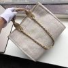 Best Replicas Bags - Replica Chanel Deauville 38Cm Canvas Tote - Cream/Beige A66941 Shop For Best Louis Vuitton LV Replica Bags With Cheap Price