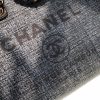 Best Replicas Bags - Replica Chanel Deauville Tote 38cm Canvas Bag - Grey Blue Shop For Best Louis Vuitton LV Replica Bags With Cheap Price
