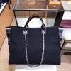Best Replicas Bags - Chanel Deauville Tote 38Cm Multi Canvas Replica Bag A66941 Shop For Best Louis Vuitton LV Replica Bags With Cheap Price