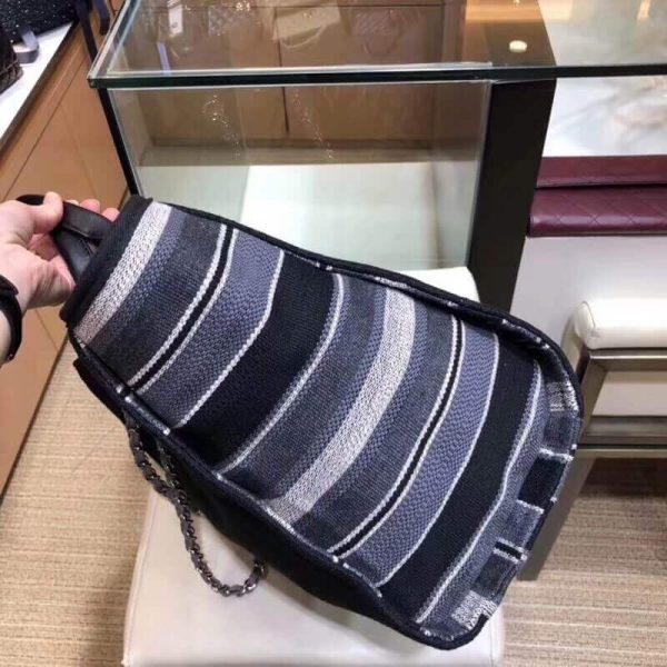 Chanel Deauville Tote 38Cm Multi Canvas Replica Bag A66941 - Image 4