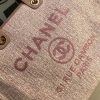 Best Replicas Bags - Replica Chanel Deauville 38cm Canvas Tote - Poudre Pink Shop For Best Louis Vuitton LV Replica Bags With Cheap Price