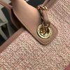 Best Replicas Bags - Replica Chanel Deauville 38cm Canvas Tote - Poudre Pink Shop For Best Louis Vuitton LV Replica Bags With Cheap Price