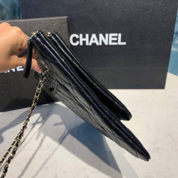 Replica Chanel Double Flap Bag with Strap, 28cm Ap1072 - Image 3