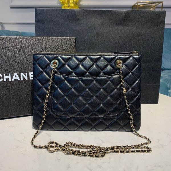 Replica Chanel Double Flap Bag with Strap, 28cm Ap1072 - Image 5