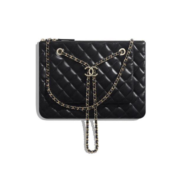 Replica Chanel Double Flap Bag with Strap, 28cm Ap1072