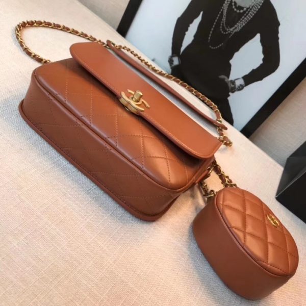 Chanel Replica Flap Bag & Coin Purse - As1094 - Image 7