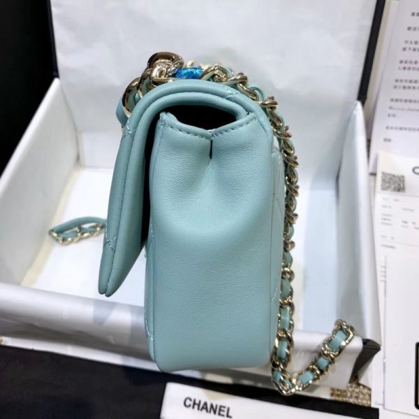 Replica Chanel Flap Bag with Bi-Color Chain - AS1353 - Image 4