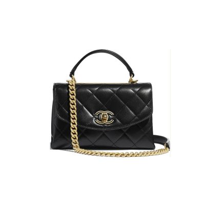 Chanel Flap Bag Replica with Top Handle – Style As1174