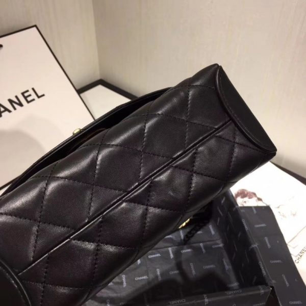 Chanel Flap Bag Replica with Top Handle – Style As1174 - Image 7