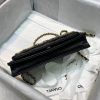 Best Replicas Bags - Replica Chanel 19cm Flap Bag w/ Front Logo Shop For Best Louis Vuitton LV Replica Bags With Cheap Price