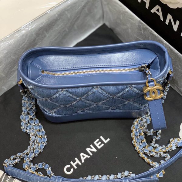 Chanel Gabrielle Small Hobo Bag Denim Calfskin A91810 Replica - Image 3
