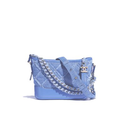 Chanel Gabrielle Small Hobo Bag Denim Calfskin A91810 Replica