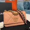 Best Replicas Bags - Chanel Quilted 19 Woc Goatskin Chain Bag Replica Shop For Best Louis Vuitton LV Replica Bags With Cheap Price