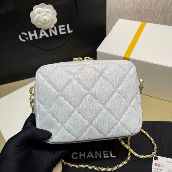 Replica Chanel Calfskin Camera Bag - Style As2856 - Image 13