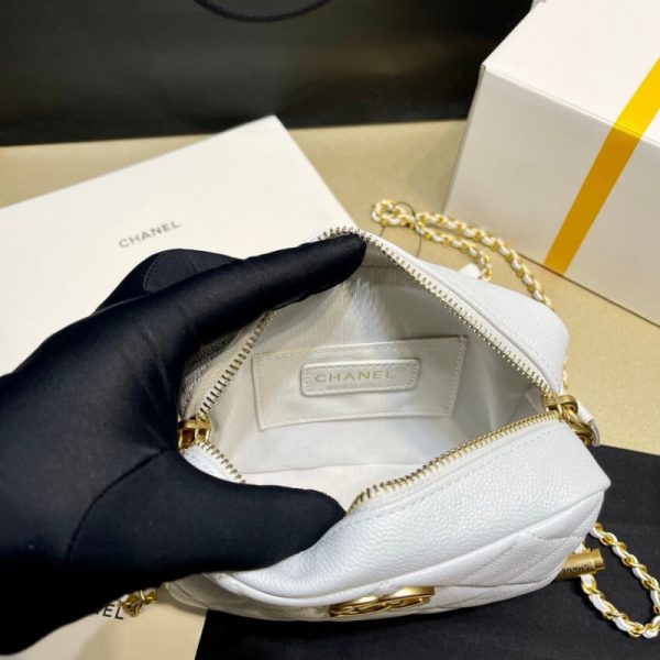 Replica Chanel Calfskin Camera Bag - Style As2856 - Image 17