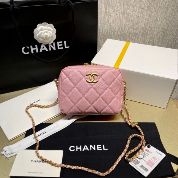 Replica Chanel Calfskin Camera Bag - Style As2856 - Image 19
