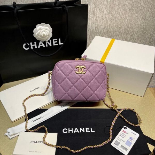 Replica Chanel Calfskin Camera Bag - Style As2856 - Image 28