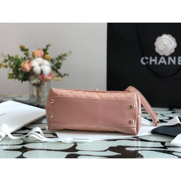Replica Chanel Mini Flap Bag with Top Handle - Image 7