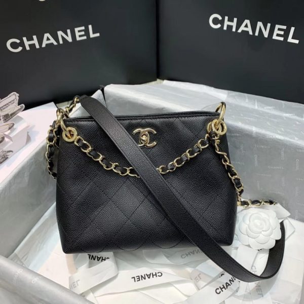 Chanel Replica Calfskin Small Hobo Bag - As1461 - Image 8